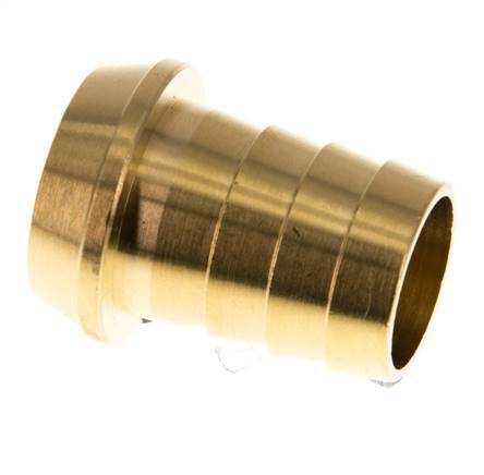 19 mm Messing Slangpilaar zonder Wartelmoer (G1'') 17mm [2 Stuks]