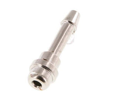 4 mm vernikkeld Messing Slangpilaar zonder Wartelmoer (G1/8'') 11mm [5 Stuks]