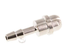 4 mm vernikkeld Messing Slangpilaar zonder Wartelmoer (G1/4'') 15.5mm [5 Stuks]