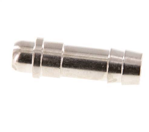 9 mm vernikkeld Messing Slangpilaar zonder Wartelmoer (G1/4'') 15.5mm [5 Stuks]