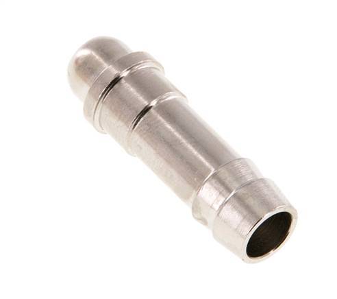 9 mm vernikkeld Messing Slangpilaar zonder Wartelmoer (G1/4'') 15.5mm [5 Stuks]