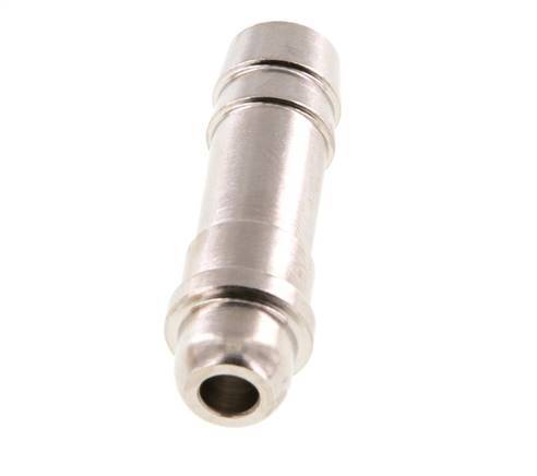 9 mm vernikkeld Messing Slangpilaar zonder Wartelmoer (G1/4'') 15.5mm [5 Stuks]