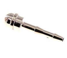 4 mm vernikkeld Messing Slangpilaar zonder Wartelmoer (G3/8'') 14.5mm [2 Stuks]