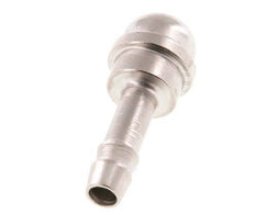 6 mm vernikkeld Messing Slangpilaar zonder Wartelmoer (G3/8'') 14.5mm [5 Stuks]