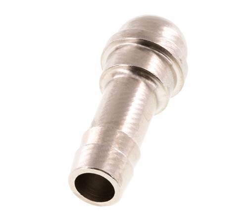 9 mm vernikkeld Messing Slangpilaar zonder Wartelmoer (G3/8'') 14.5mm [5 Stuks]