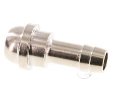 9 mm vernikkeld Messing Slangpilaar zonder Wartelmoer (G1/2'') 19.5mm [2 Stuks]