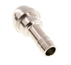 9 mm vernikkeld Messing Slangpilaar zonder Wartelmoer (G1/2'') 19.5mm [2 Stuks]