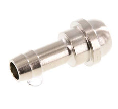 9 mm vernikkeld Messing Slangpilaar zonder Wartelmoer (G1/2'') 19.5mm [2 Stuks]