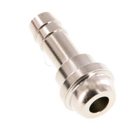 9 mm vernikkeld Messing Slangpilaar zonder Wartelmoer (G1/2'') 19.5mm [2 Stuks]