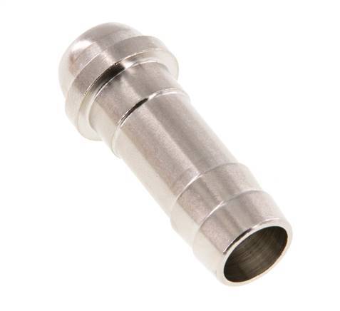 13 mm vernikkeld Messing Slangpilaar zonder Wartelmoer (G1/2'') 19.5mm [2 Stuks]