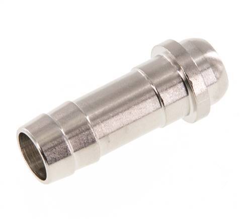 13 mm vernikkeld Messing Slangpilaar zonder Wartelmoer (G1/2'') 19.5mm [2 Stuks]