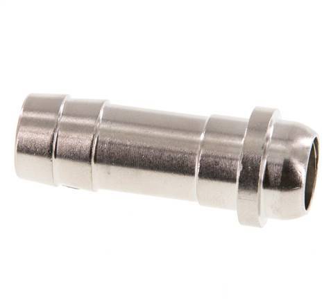 13 mm vernikkeld Messing Slangpilaar zonder Wartelmoer (G1/2'') 19.5mm [2 Stuks]