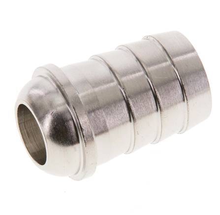 19 mm vernikkeld Messing Slangpilaar zonder Wartelmoer (G3/4'') 13.5mm [2 Stuks]