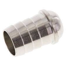19 mm vernikkeld Messing Slangpilaar zonder Wartelmoer (G3/4'') 13.5mm [2 Stuks]
