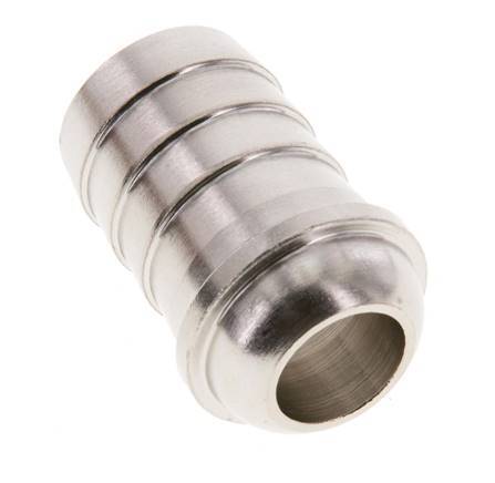 19 mm vernikkeld Messing Slangpilaar zonder Wartelmoer (G3/4'') 13.5mm [2 Stuks]