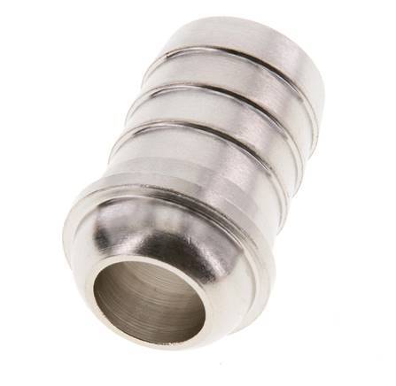 19 mm vernikkeld Messing Slangpilaar zonder Wartelmoer (G3/4'') 13.5mm [2 Stuks]
