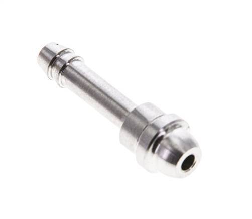 4 mm RVS Slangpilaar zonder Wartelmoer (G1/8'') 12mm