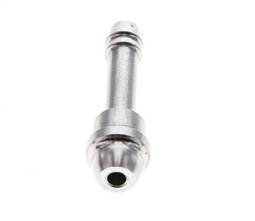 4 mm RVS Slangpilaar zonder Wartelmoer (G1/8'') 12mm