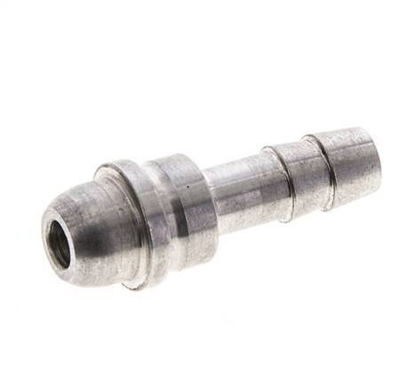6 mm RVS Slangpilaar zonder Wartelmoer (G1/4'')