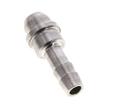 6 mm RVS Slangpilaar zonder Wartelmoer (G1/4'')