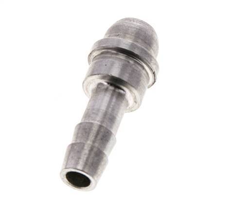 6 mm RVS Slangpilaar zonder Wartelmoer (G1/4'')