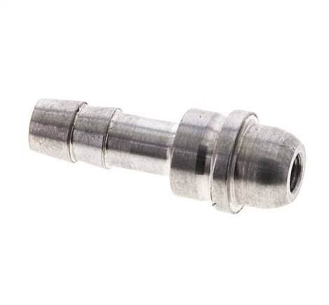 6 mm RVS Slangpilaar zonder Wartelmoer (G1/4'')