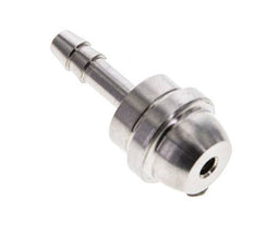 4 mm RVS Slangpilaar zonder Wartelmoer (G3/8'')