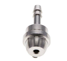 4 mm RVS Slangpilaar zonder Wartelmoer (G3/8'')