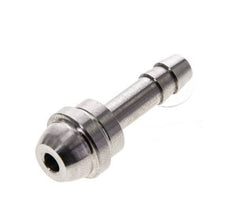 6 mm RVS Slangpilaar zonder Wartelmoer (G3/8'')