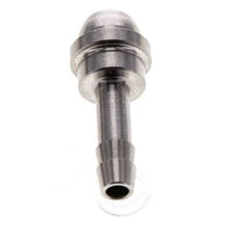 6 mm RVS Slangpilaar zonder Wartelmoer (G3/8'')