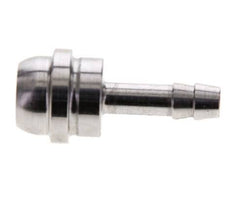 6 mm RVS Slangpilaar zonder Wartelmoer (G1/2'')