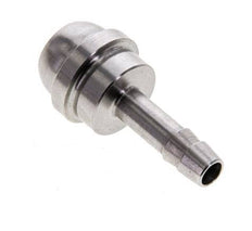 6 mm RVS Slangpilaar zonder Wartelmoer (G1/2'')