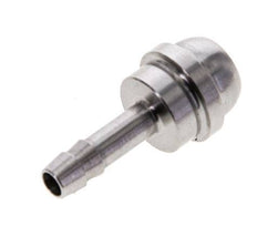 6 mm RVS Slangpilaar zonder Wartelmoer (G1/2'')