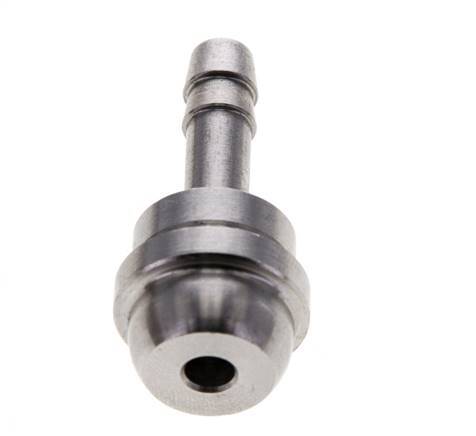 6 mm RVS Slangpilaar zonder Wartelmoer (G1/2'')