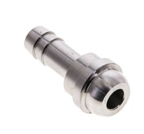 9 mm (3/8'') Stainless Steel Hose Barb without Union Nut (G1/2'')
