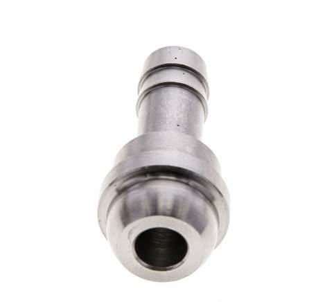 9 mm RVS Slangpilaar zonder Wartelmoer (G1/2'')