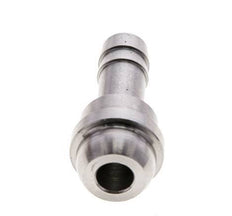 9 mm RVS Slangpilaar zonder Wartelmoer (G1/2'')