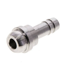 9 mm RVS Slangpilaar zonder Wartelmoer (G1/2'')