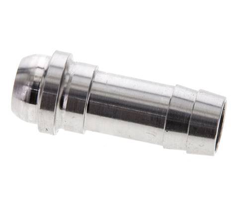 13 mm RVS Slangpilaar zonder Wartelmoer (G1/2'')