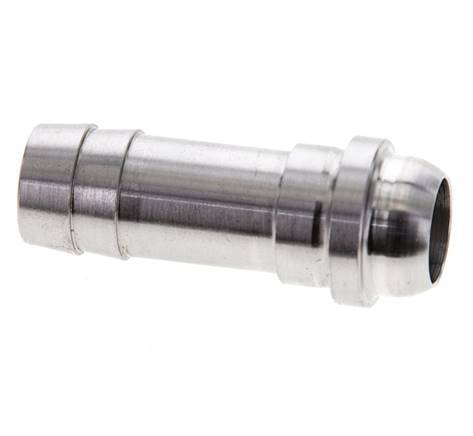 13 mm RVS Slangpilaar zonder Wartelmoer (G1/2'')