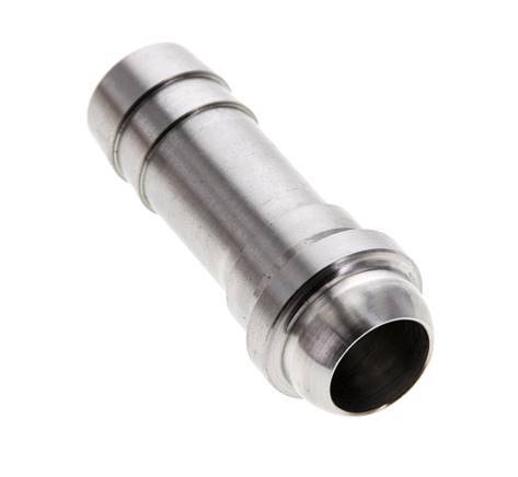 13 mm RVS Slangpilaar zonder Wartelmoer (G1/2'')
