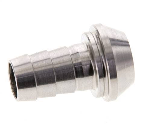 13 mm RVS Slangpilaar zonder Wartelmoer (G3/4'') 16mm