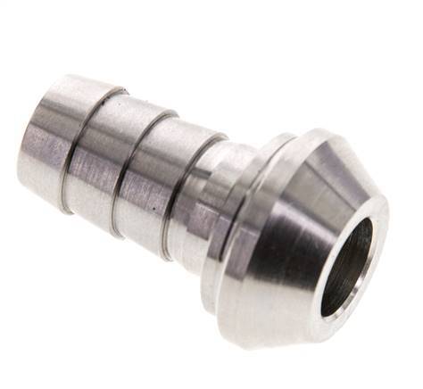 13 mm RVS Slangpilaar zonder Wartelmoer (G3/4'') 16mm
