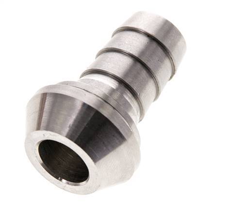 13 mm RVS Slangpilaar zonder Wartelmoer (G3/4'') 16mm