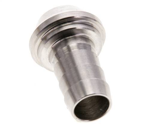 13 mm RVS Slangpilaar zonder Wartelmoer (G3/4'') 16mm