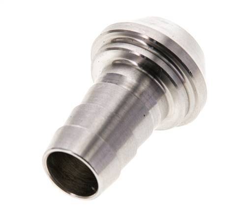 13 mm RVS Slangpilaar zonder Wartelmoer (G3/4'') 16mm