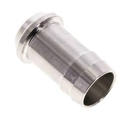 19 mm RVS Slangpilaar zonder Wartelmoer (G3/4'') 16mm
