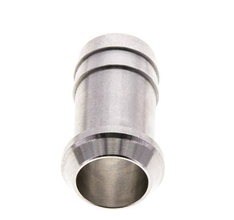 19 mm RVS Slangpilaar zonder Wartelmoer (G3/4'') 16mm