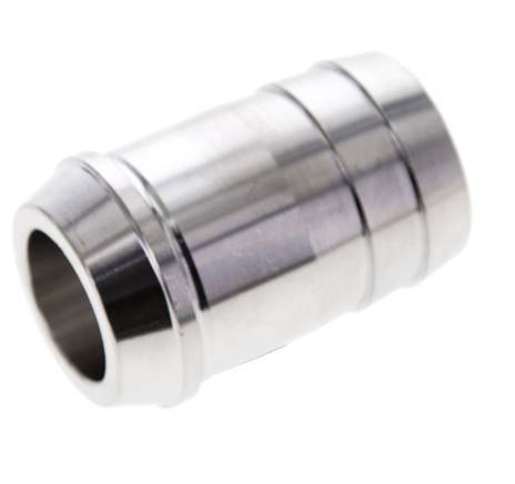 25 mm RVS Slangpilaar zonder Wartelmoer (G1'') 18mm