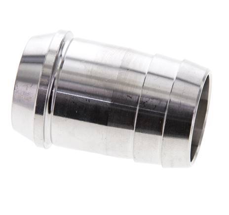 25 mm RVS Slangpilaar zonder Wartelmoer (G1'') 18mm